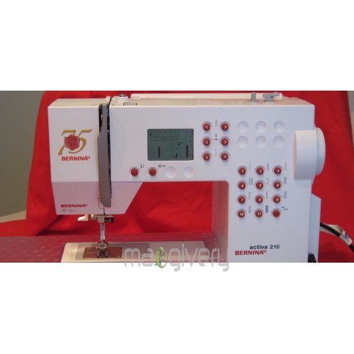 Bernina Activa 210 75th Anniversary Begagnad  